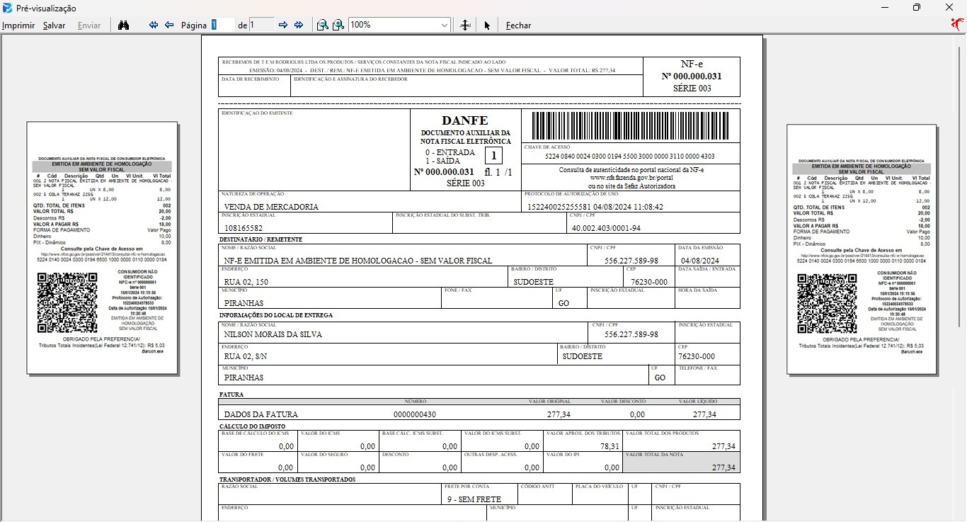 Baruch Sistema PDV de forma 100% online